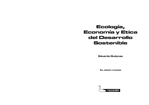 Ecologia Economia Etica del Desarrollo Sostenible