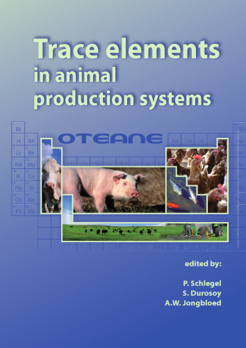 Trace Elements In Animal Production Systems