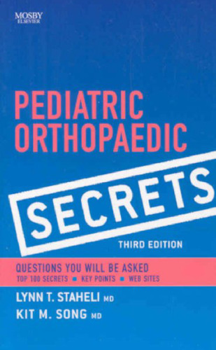 Pediatric Orthopaedic Secrets, 3e