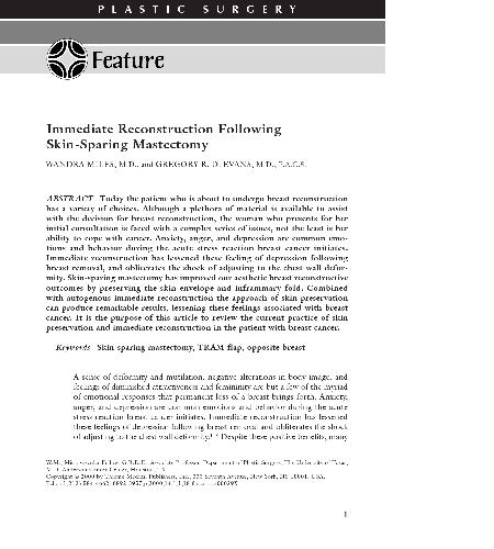 Seminars in Plastic Surgery