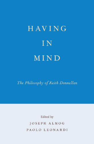 Having in Mind: The Philosophy of Keith Donnellan