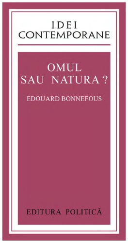 Omul sau natura