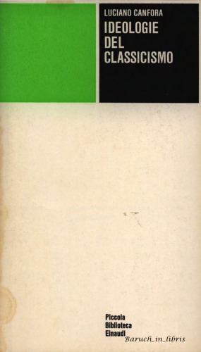 Ideologie del classicismo