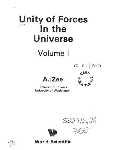 Unity of Forces in the Universe