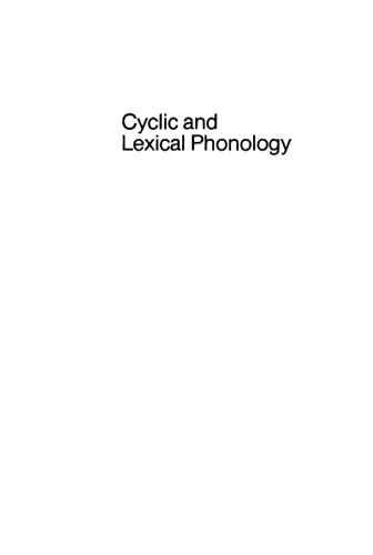Cyclic and Lexical Phonology: The Structure of Polish