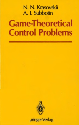 Game-Theoretical Control Problems