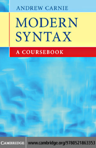 Modern Syntax: A Coursebook