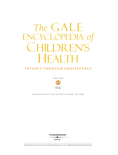 The Gale Encyclopedia of Children's Health