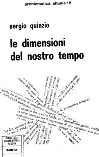 Le dimensioni del nostro tempo