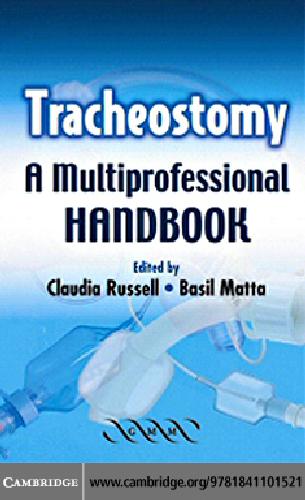 TRACHEOSTOMY: A MULTIPROFESSIONAL HANDBOOK