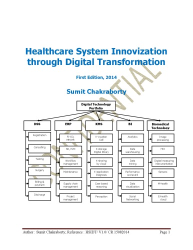 Healthcare System Innovization through Digital Transformation