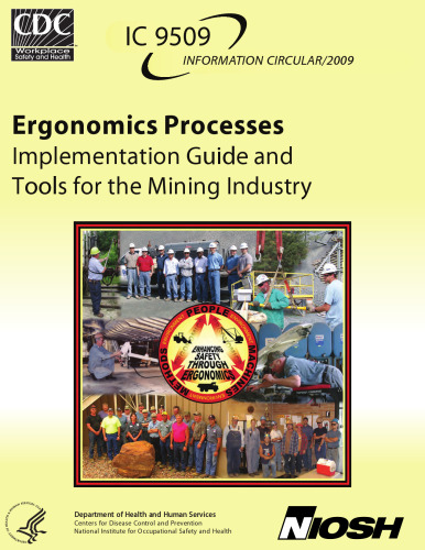 Ergonomics Processes: Implementation Guide and Tools for the Mining Industry