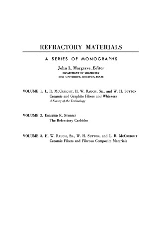 Ceramic Fibers and Fibrous Composite Materials