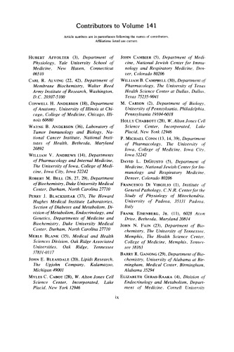 Cellular Regulators Part B: Calcium and Lipids