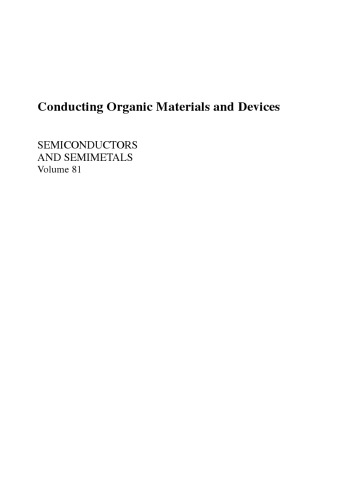 Conducting Organic Materials and Devices