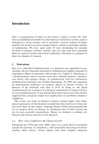 Memory Evolutive Systems: Hierarchy, Emergence, Cognition