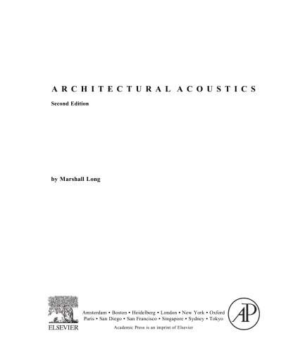 Architectural Acoustics