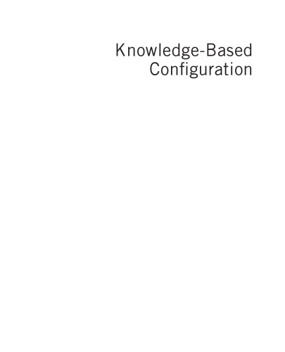 Knowledge-Based Configuration. From Research to Business Cases