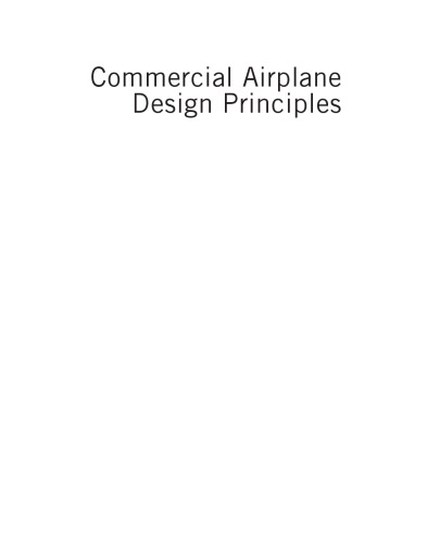 Commercial Airplane Design Principles