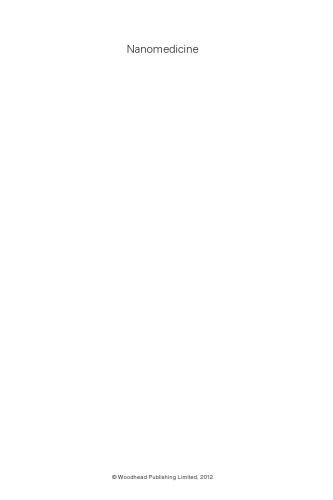 Nanomedicine. Technologies and Applications