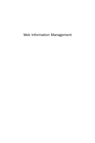 Web Information Management. A Cross-Disciplinary Textbook