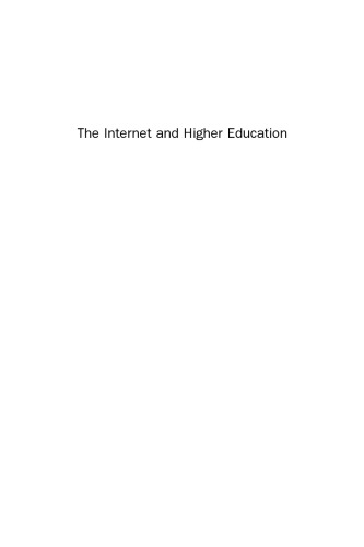 The Internet and Higher Education. Achieving Global Reach
