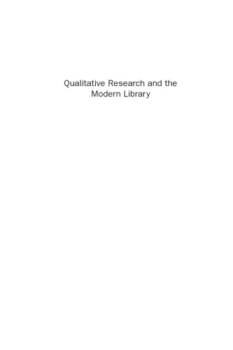 Qualitative Research and the Modern Library