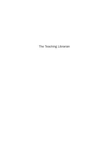 The Teaching Librarian. Web 2.0, Technology, and Legal Aspects