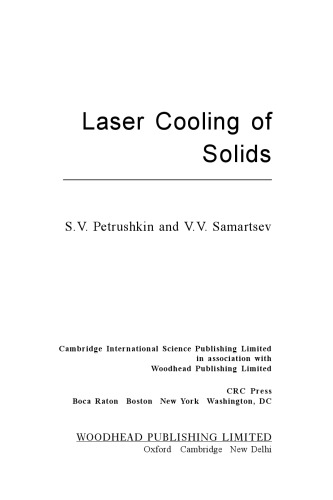 Laser Cooling of Solids