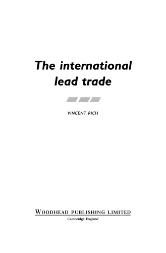 The International Lead Trade