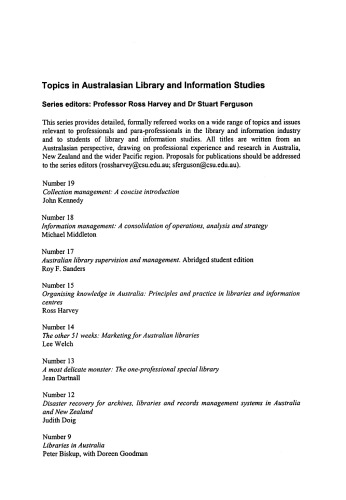 Research Methods for Students, Academics and Professionals. Information Management and Systems