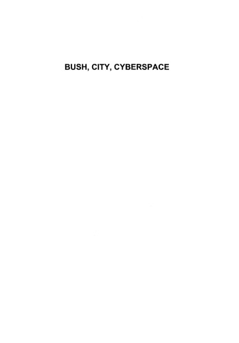 Bush, City, Cyberspace. The Development of Australian Children's Literature Into the 21st Century