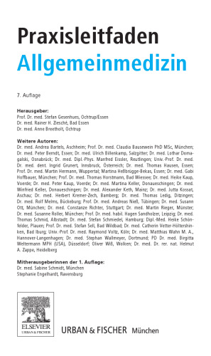 Praxisleitfaden Allgemeinmedizin