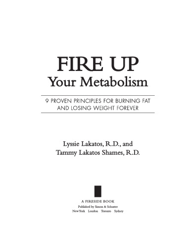 Fire Up Your Metabolism: 9 Proven Principles for Burning Fat and Losing Weight Forever