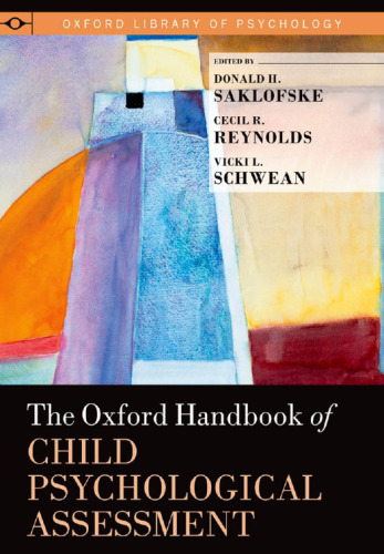The Oxford Handbook of Child Psychological Assessment