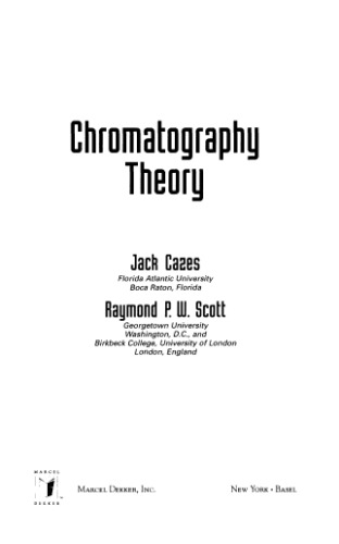 Chromatography theory