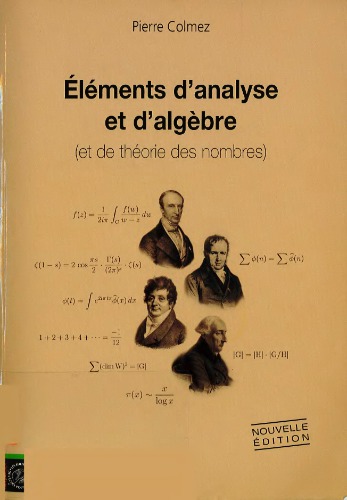 Elements d'analyse et d'algebre et de theorie des nombres