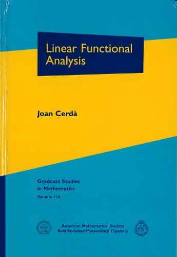 Linear functional analysis