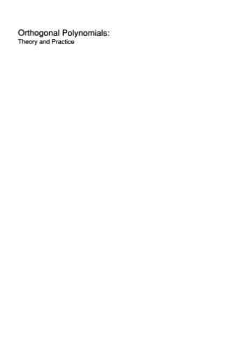 Orthogonal polynomials: theory and practice