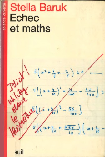 Echec et maths