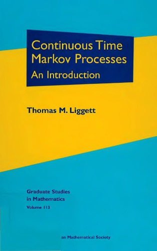 Continuous time Markov processes