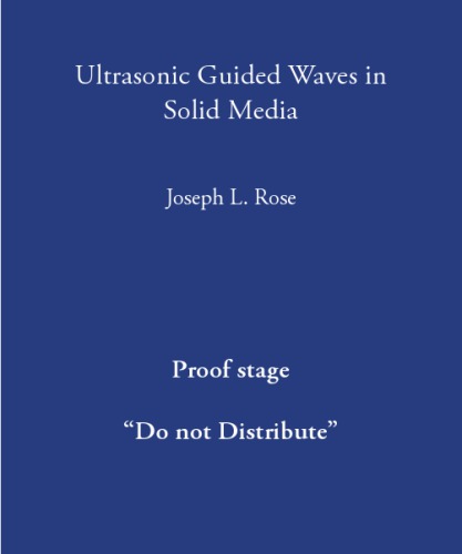 Ultrasonic Guided Waves in Solid Media