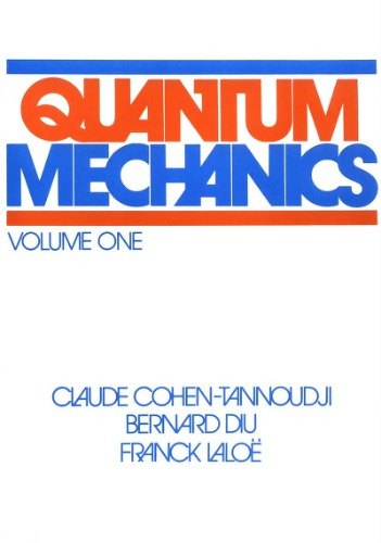 Quantum mechanics. Volume I