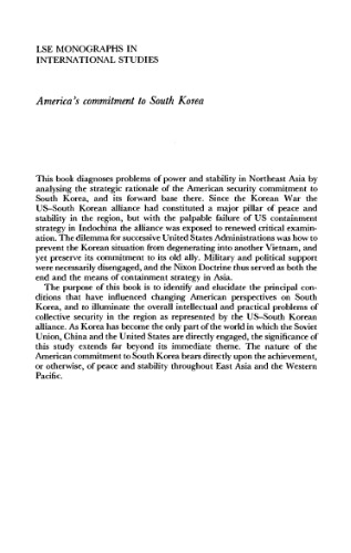 America's Commitment to South Korea: The First Decade of the Nixon Doctrine
