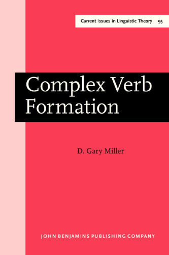 Complex Verb Formation