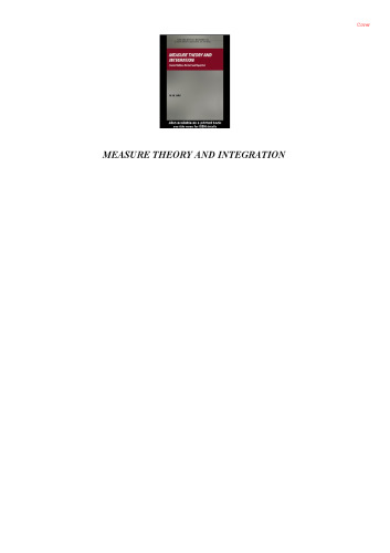 Measure Theory and Integration, Second Edition