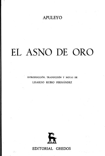 El Asno De Oro