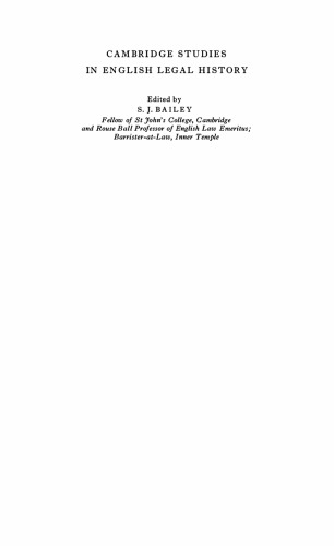 History of the Law of Charity, 1532-1827