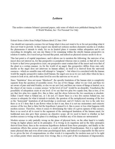 Letters, Statements & Texts