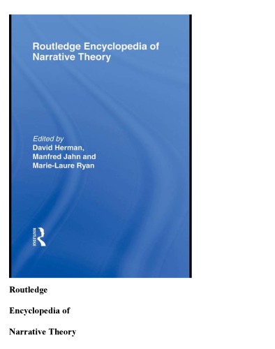 Routledge Encyclopedia of Narrative Theory
